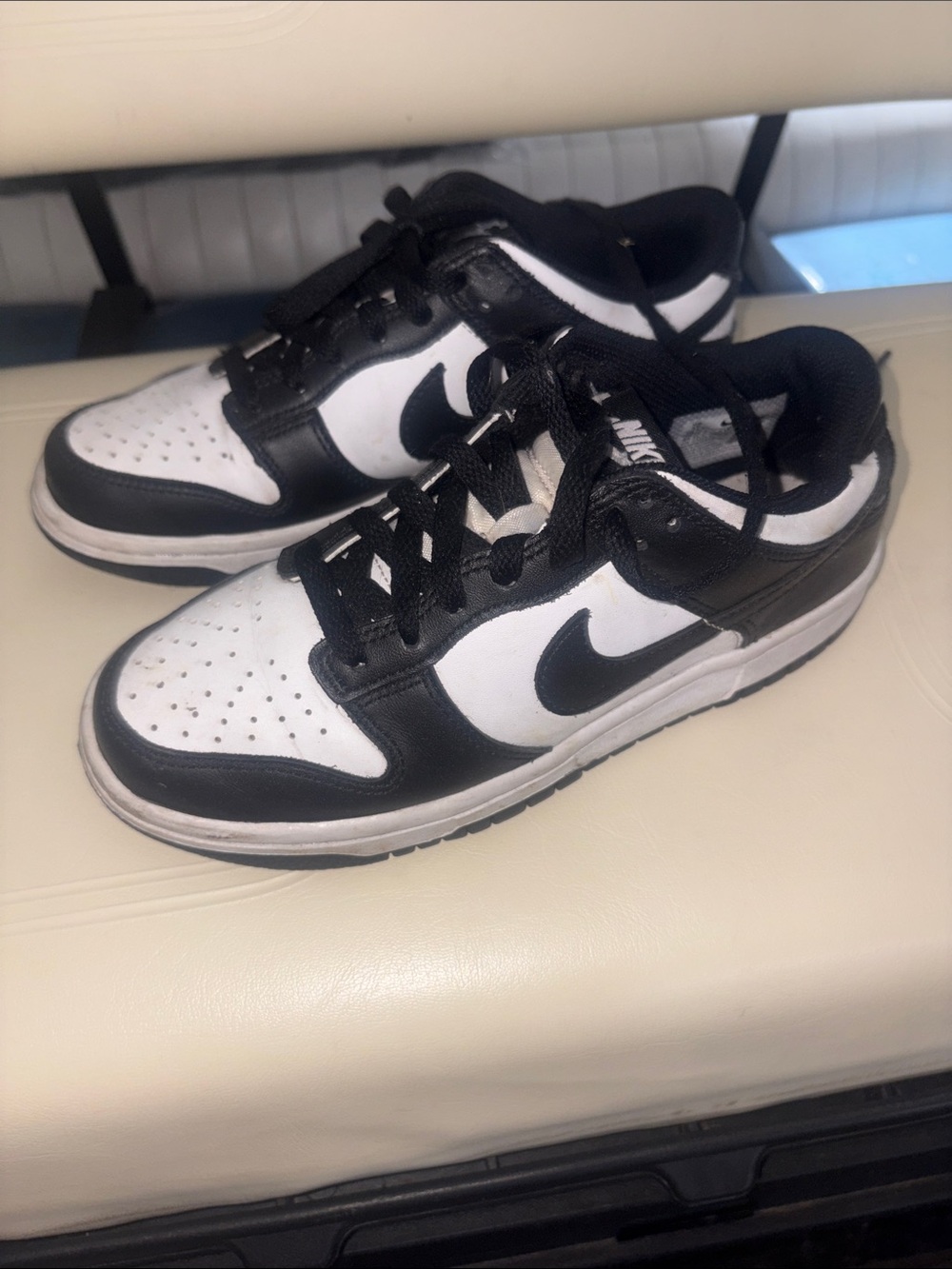Nike Black and White Low-Top Sneakers